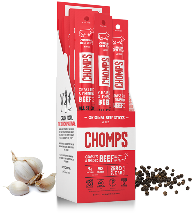 Wholesale Beef Jerky Sticks CHOMPS